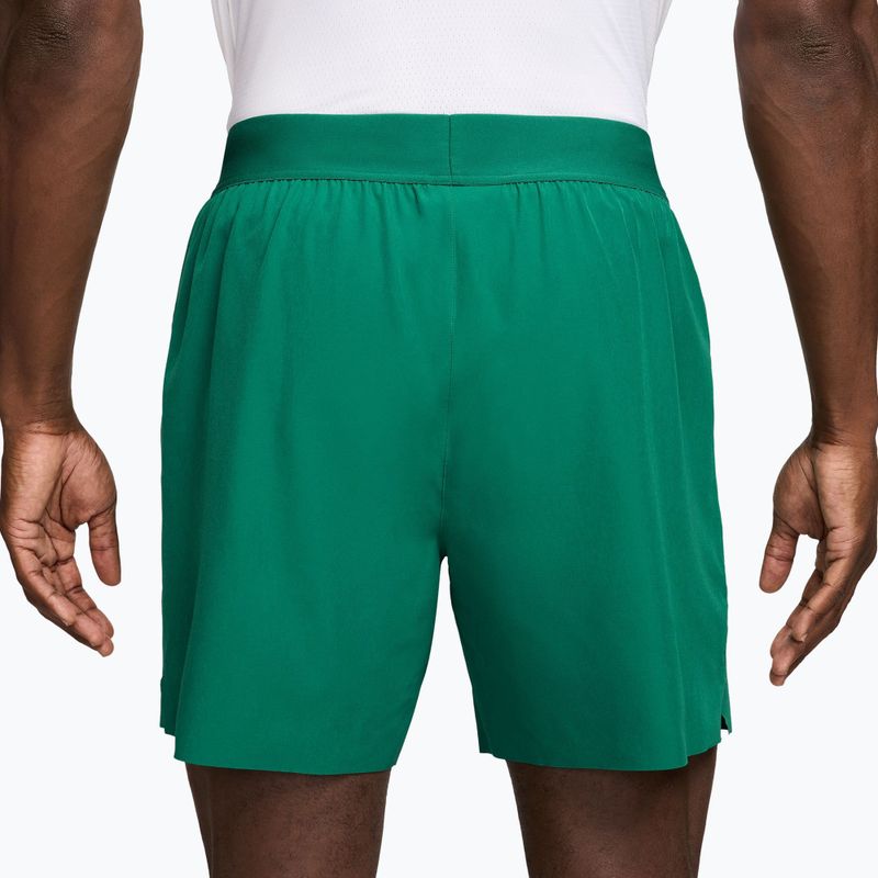 Vyriški teniso šortai Nike Court Dri-Fit Advantage 6" malachite/white 2