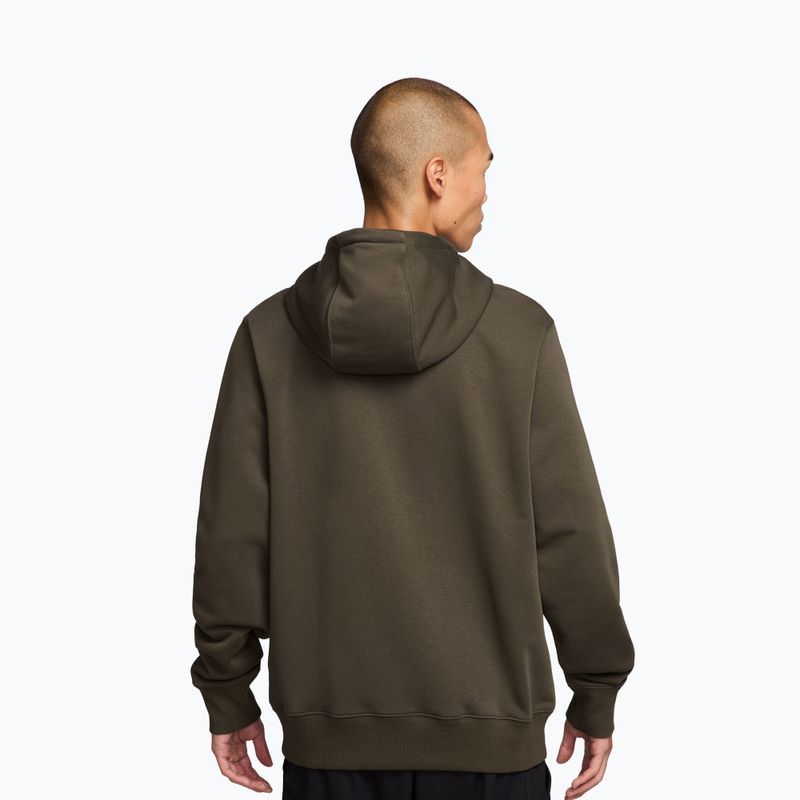 Vyriškas teniso džemperis Nike Court Dri-Fit Heritage French Terry Hoodie dark hazel/saffron quartz 2