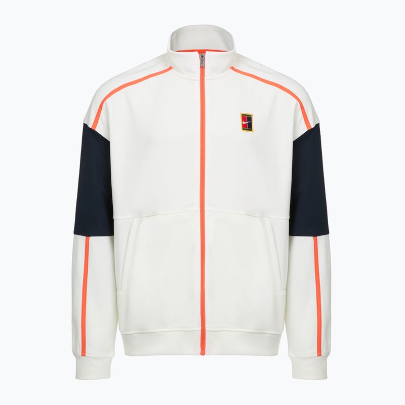 Vyriškas teniso džemperis Nike Court Heritage sail/turf orange 6
