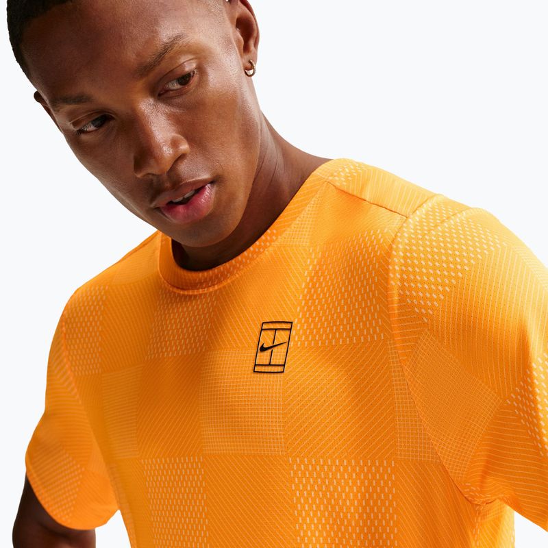 Vyriški teniso marškinėliai Nike Court Dri-Fit Advantage Print 5
