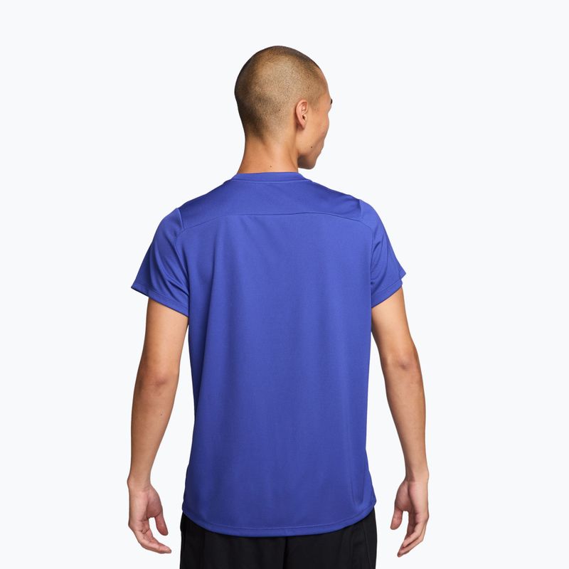 Vyriški teniso marškinėliai Nike Court Dri-Fit Victory lapis blue/white 2