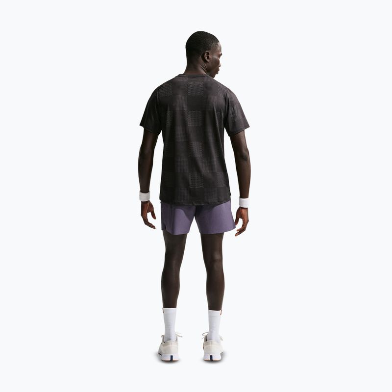 Vyriški teniso šortai Nike Court Advantage Dri-Fit 6" dark raisin/white 3