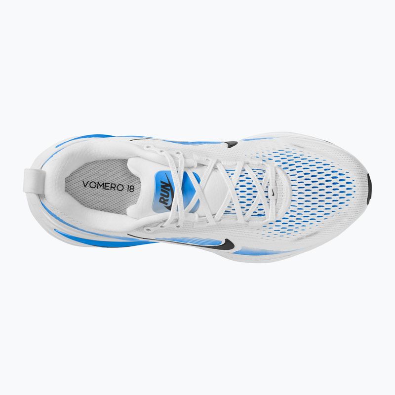 Vyriški bėgimo batai Nike Vomero 18 white/blue hero/black 4