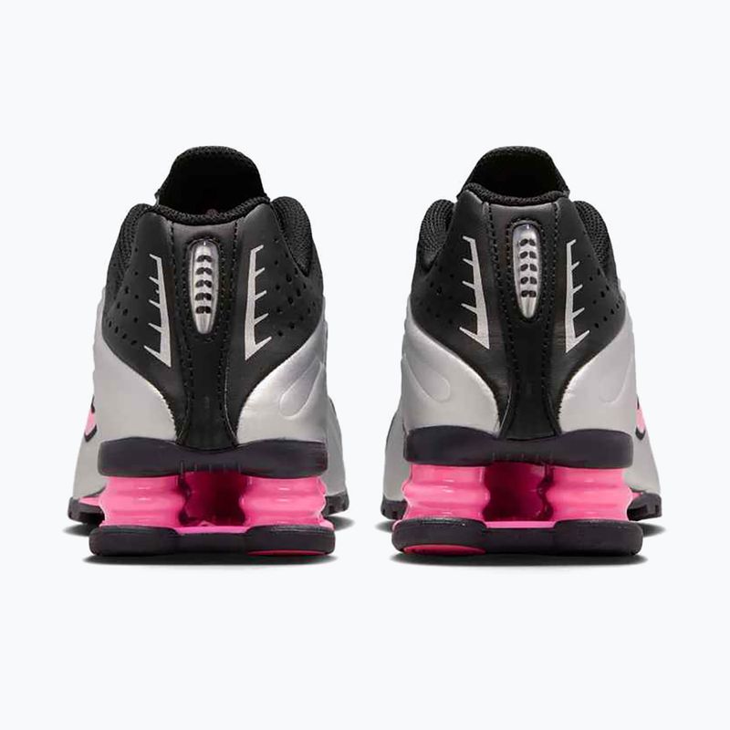 Batai Nike Shox R4 black/pinksicle/metallic silver 11