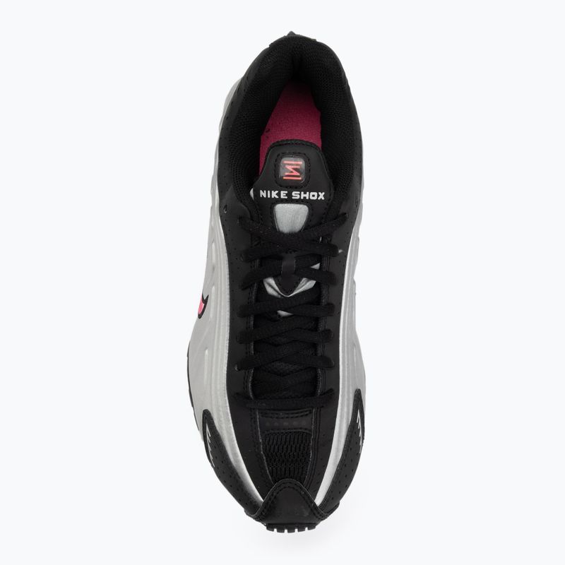 Batai Nike Shox R4 black/pinksicle/metallic silver 5