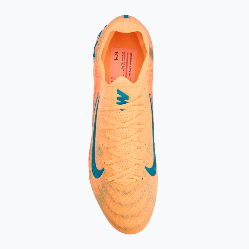Vyriški futbolo bateliai Nike Zoom Vapor 16 Elite Kylian Mbappe AG-Pro melon tint/igloo/neo turquoise 5