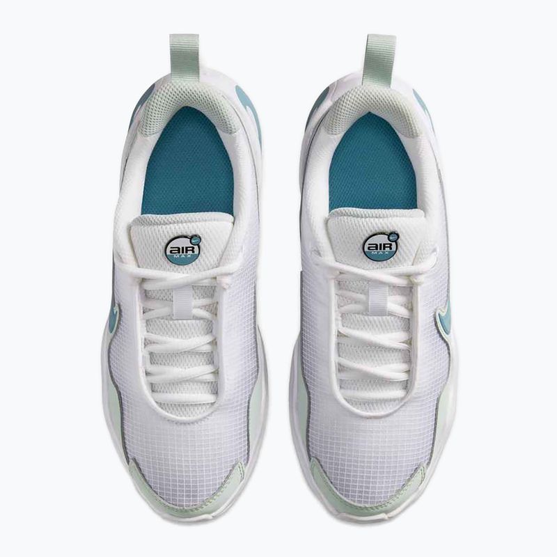 Nike Air Max Nova vaikiški batai balti/denim turkio/šviesiai sidabriniai/mint putos 12