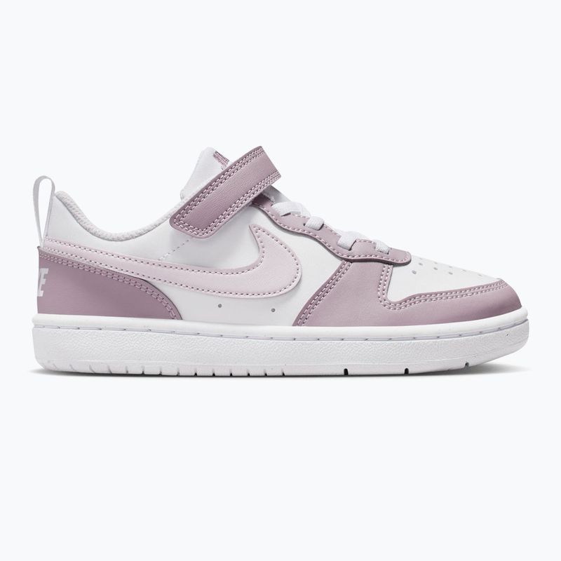 Vaikiški batai Nike Court Borough Low Recraft white/plum fog/white/venice