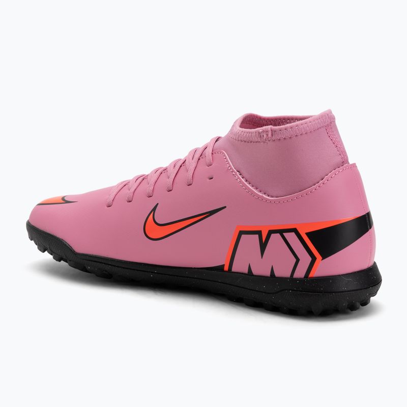 Vyriški futbolo bateliai Nike Mercurial Superfly 10 Club TF magic flamingo/black/total crimson 3