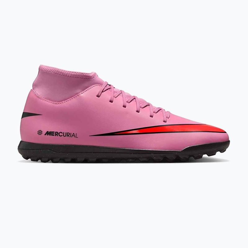 Vyriški futbolo bateliai Nike Mercurial Superfly 10 Club TF magic flamingo/black/total crimson
