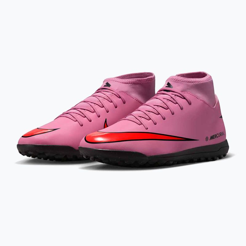 Vyriški futbolo bateliai Nike Mercurial Superfly 10 Club TF magic flamingo/black/total crimson 3