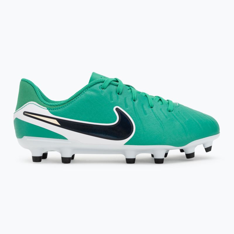 Nike Tiempo Legend 10 Academy LV8 FG/MG stadium green/dark obsidian vaikų futbolo bateliai 2