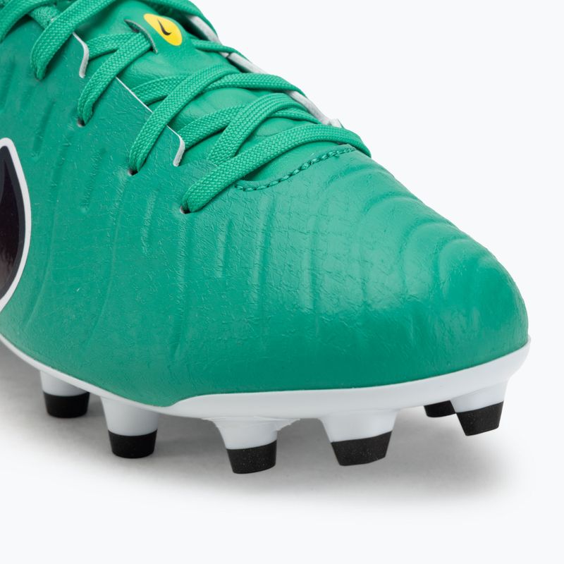 Nike Tiempo Legend 10 Academy LV8 FG/MG stadium green/dark obsidian vaikų futbolo bateliai 7