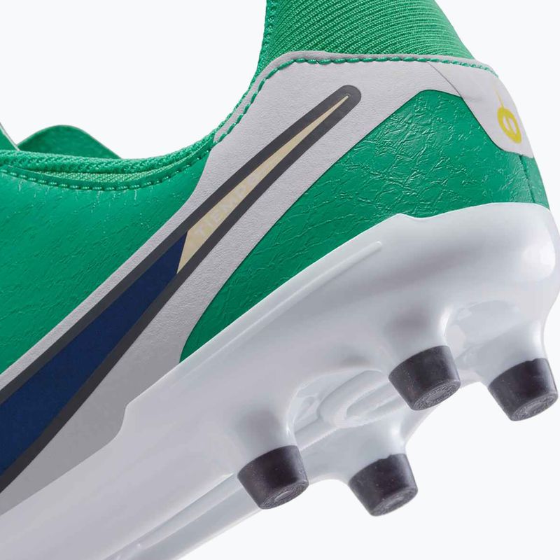 Nike Tiempo Legend 10 Academy LV8 FG/MG stadium green/dark obsidian vaikų futbolo bateliai 10