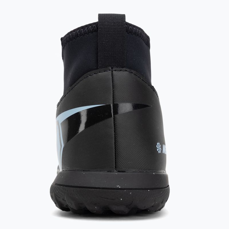 Vaikiški futbolo bateliai "Nike Mercurial Superfly 10 Club TF" juodi/juodi 6