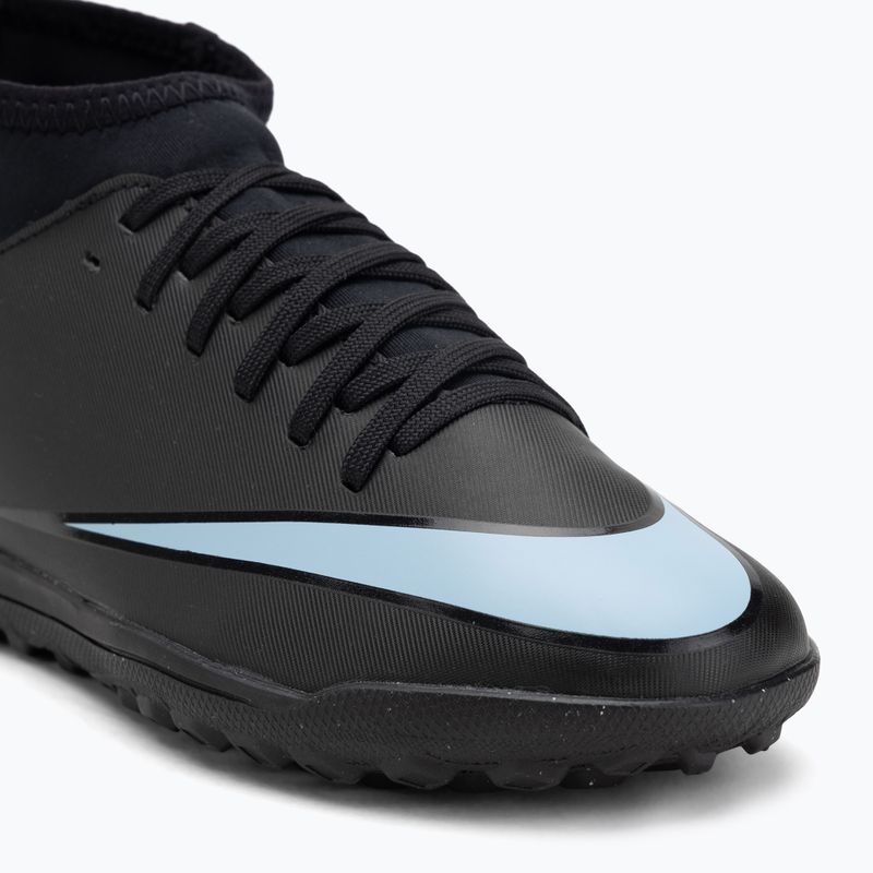 Vaikiški futbolo bateliai "Nike Mercurial Superfly 10 Club TF" juodi/juodi 7