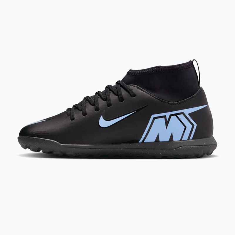 Vaikiški futbolo bateliai "Nike Mercurial Superfly 10 Club TF" juodi/juodi 9