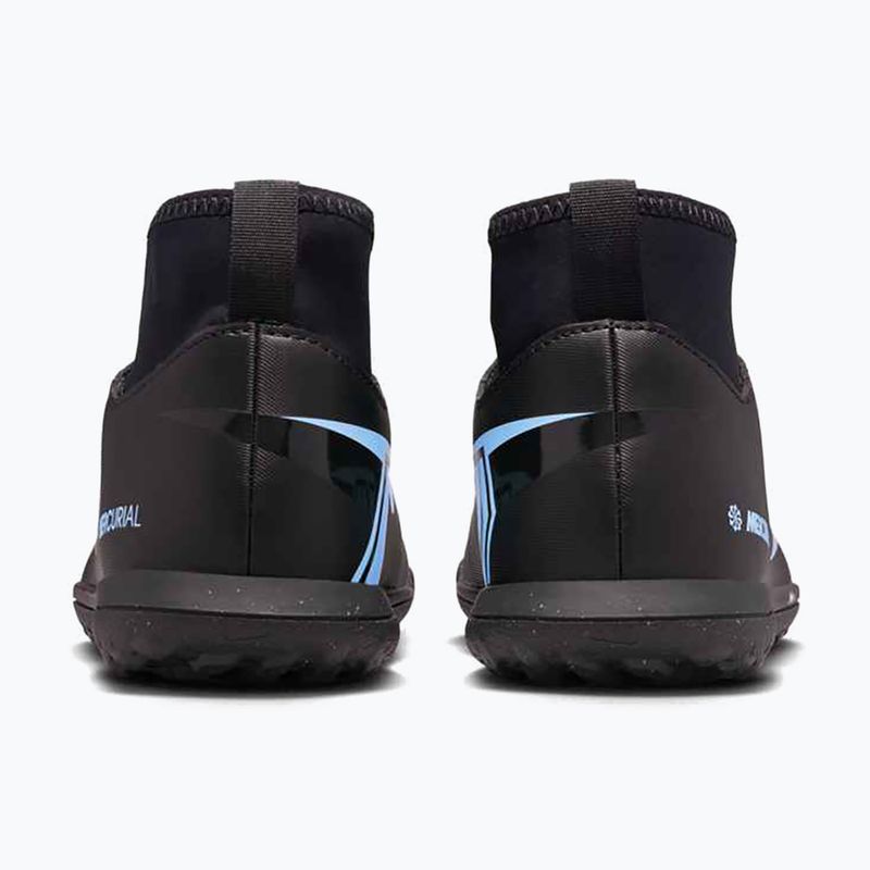 Vaikiški futbolo bateliai "Nike Mercurial Superfly 10 Club TF" juodi/juodi 11