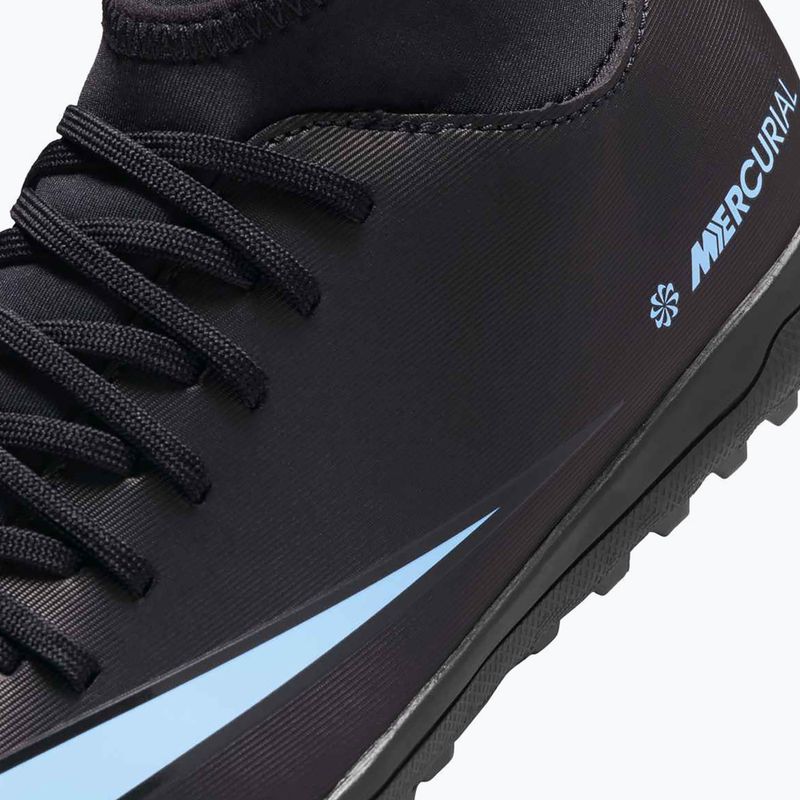 Vaikiški futbolo bateliai "Nike Mercurial Superfly 10 Club TF" juodi/juodi 14
