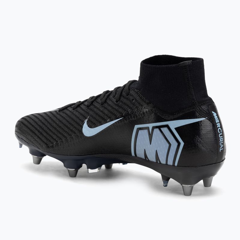 Vyriški futbolo bateliai Nike Mercurial Superfly 10 Elite SG-Pro black/ice blue 3