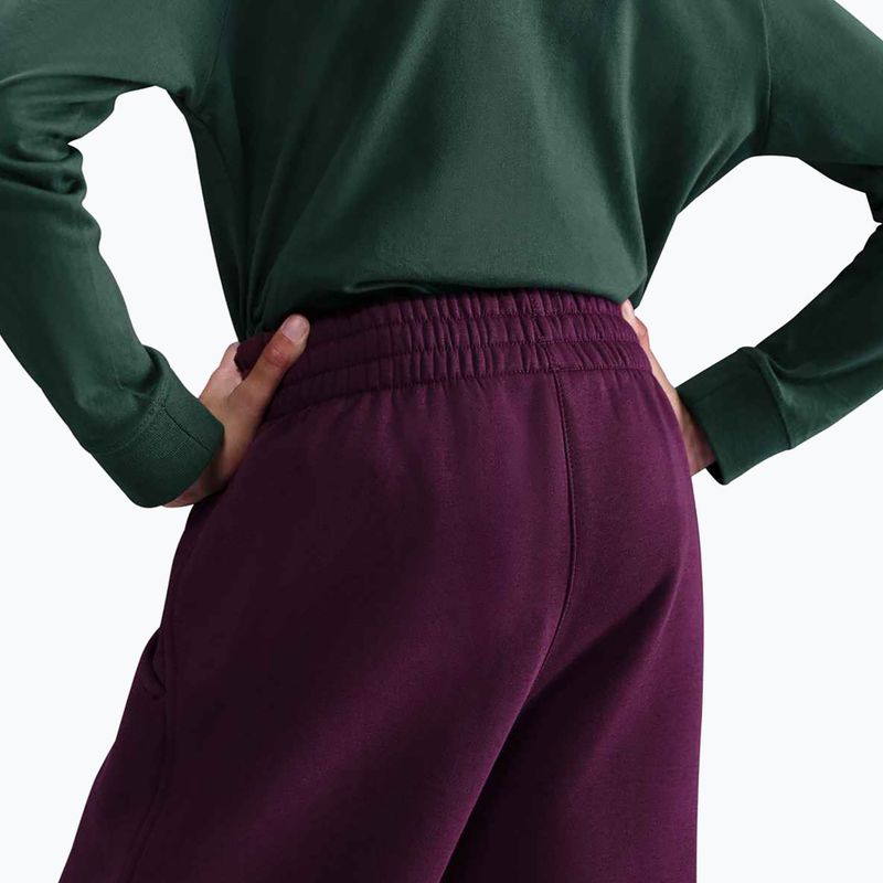 Vaikiškos kelnės Nike Sportswear Club Fleece burgundy/burgundy/white 5