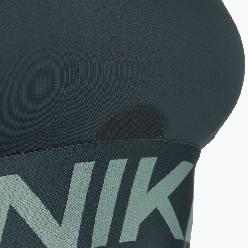 Sportinė liemenėlė Nike Pro Indy Plunge seaweed/clay green/white 8