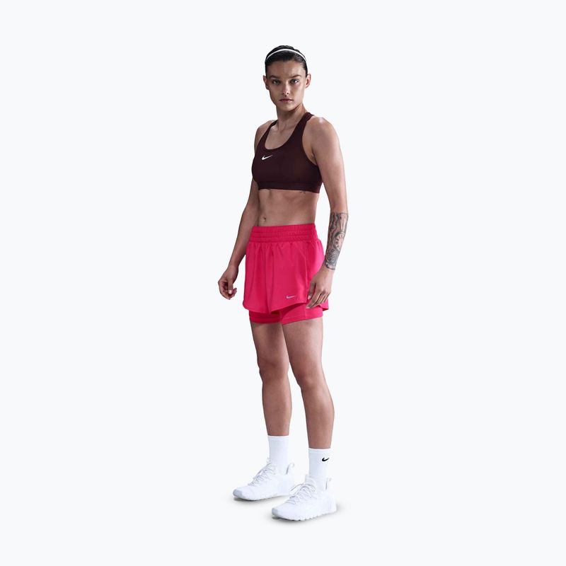 Moteriški šortai Nike One Dri-Fit High-Waisted 3" 2In1 rush pink 2