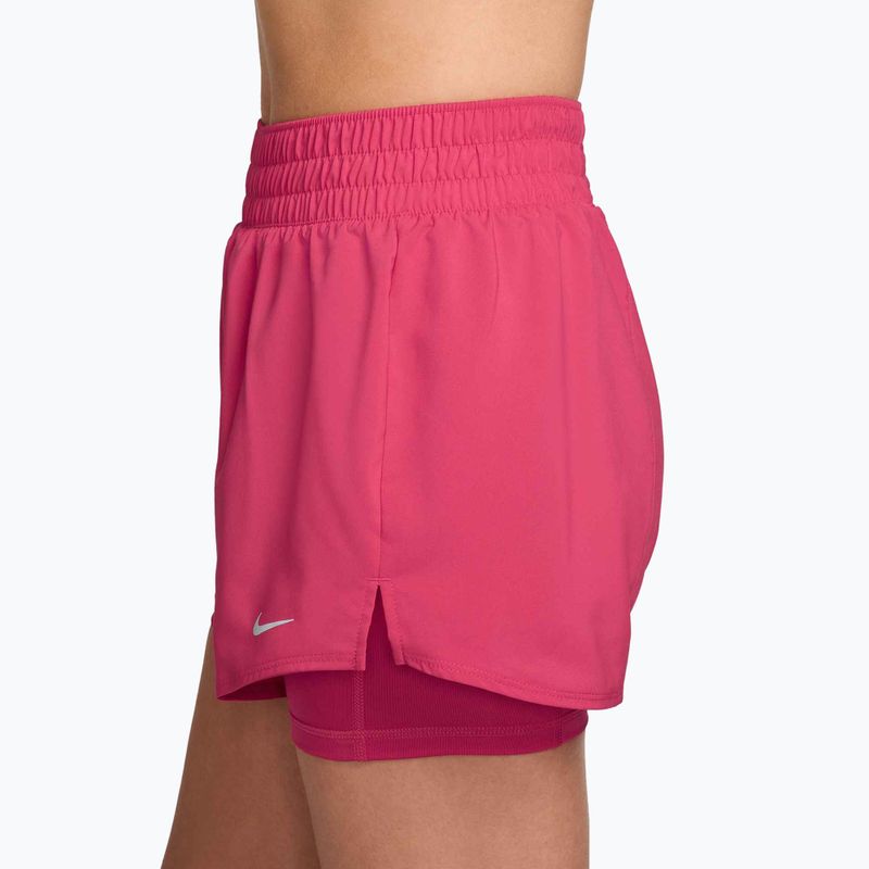 Moteriški šortai Nike One Dri-Fit High-Waisted 3" 2In1 rush pink 4