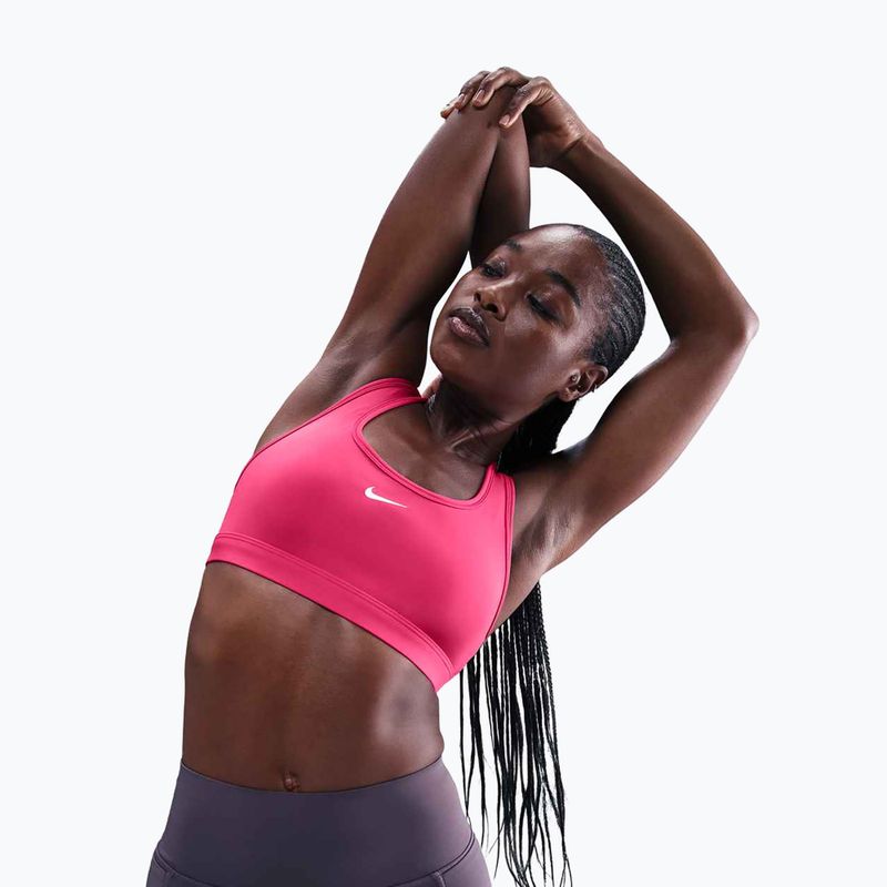 Sportinė liemenėlė Nike Swoosh Light Support rush pink/white 5