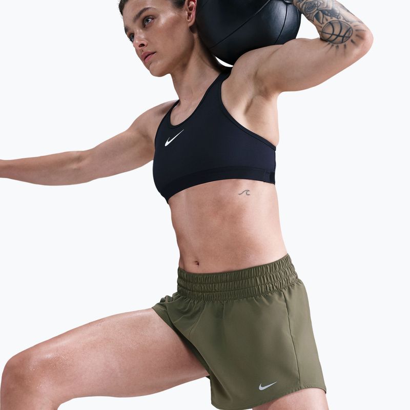 Moteriški šortai Nike One Dri-Fit 3" medium olive 4