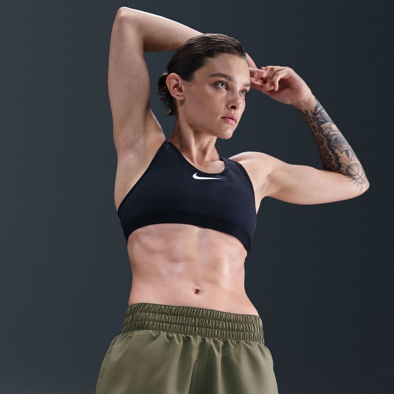 Moteriški šortai Nike One Dri-Fit 3" medium olive 9