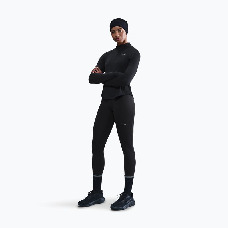 Moteriškos bėgimo tamprės Nike Tempo High-Waisted 7/8 black 2