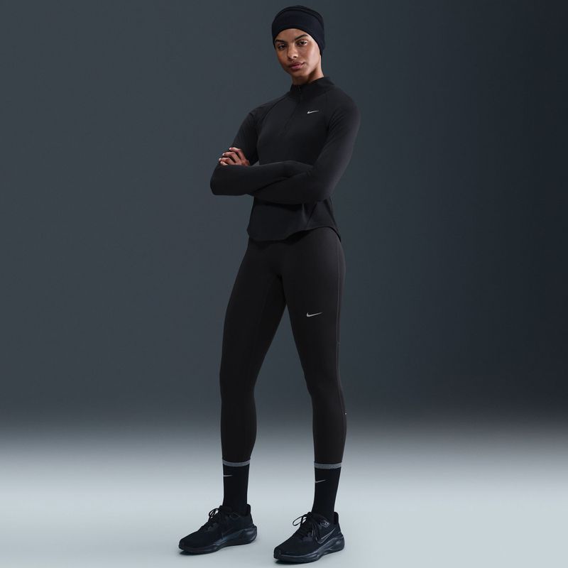 Moteriškos bėgimo tamprės Nike Tempo High-Waisted 7/8 black 7