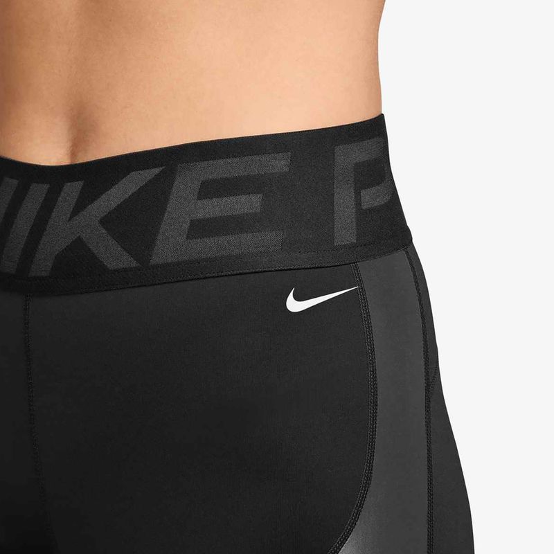 Moteriški "Nike Pro Sculpt" moteriški šortai "5" Biker" juoda/antracitinė/balta 4