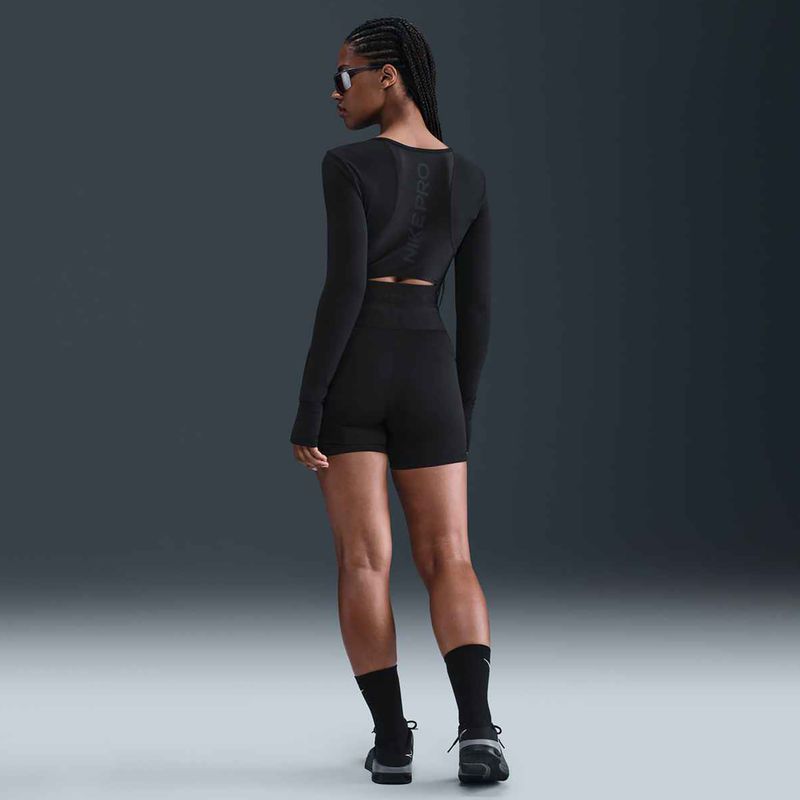 Moteriški "Nike Pro Sculpt" moteriški šortai "5" Biker" juoda/antracitinė/balta 10