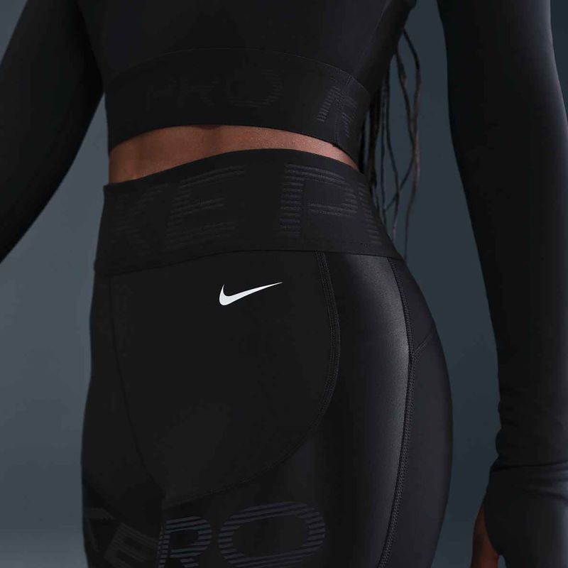 Moteriški "Nike Pro Sculpt" moteriški šortai "5" Biker" juoda/antracitinė/balta 11
