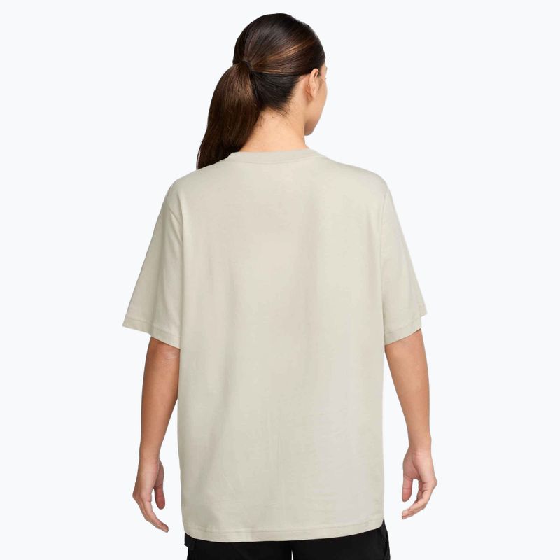 Moteriški marškinėliai Nike Sportswear Essential light bone 2
