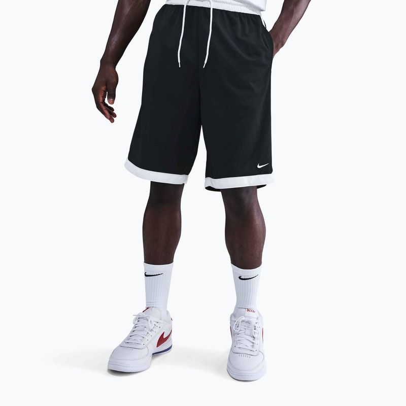 Vyriški krepšinio šortai Nike DNA Academy Dri-FIT 11" black/white/white