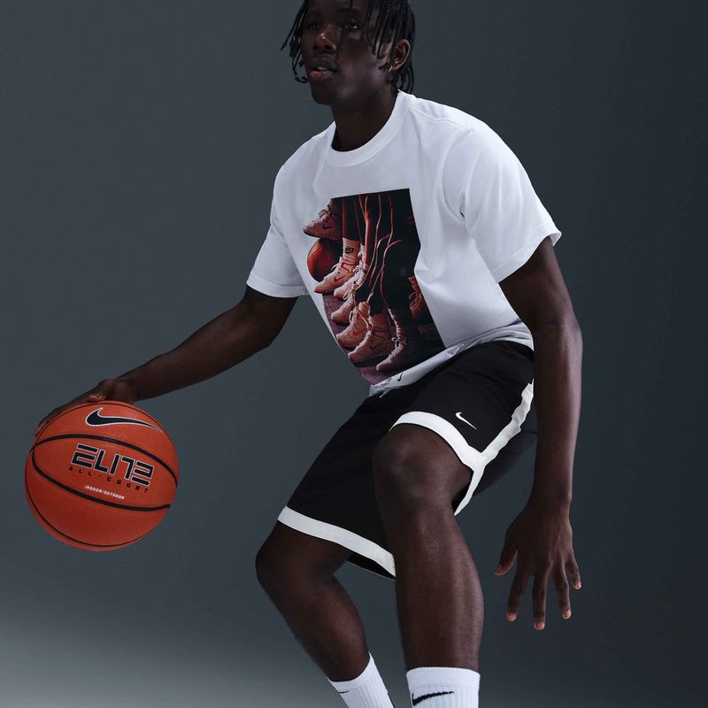 Vyriški krepšinio šortai Nike DNA Academy Dri-FIT 11" black/white/white 5