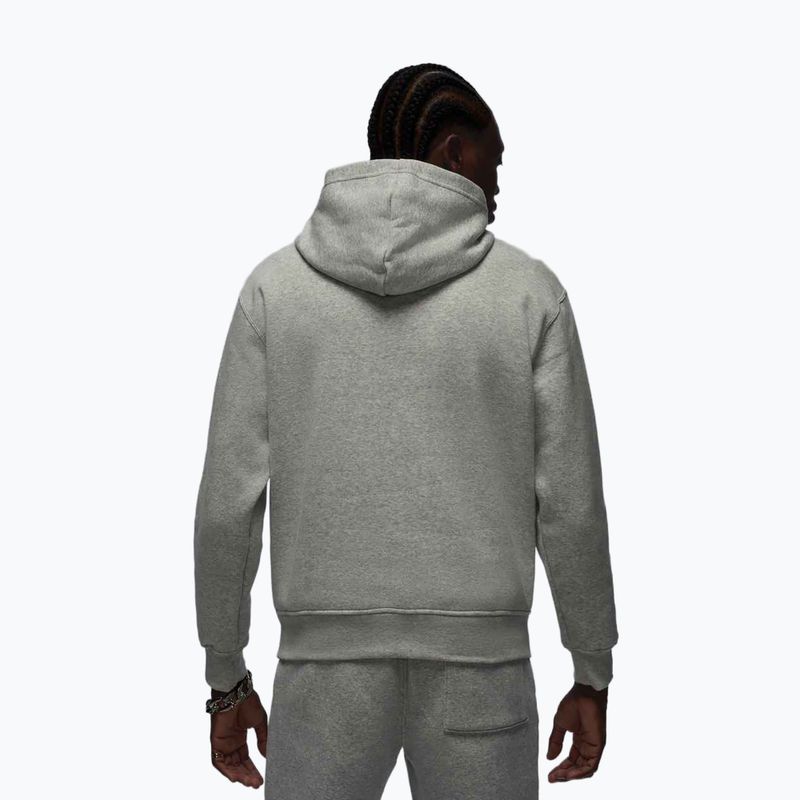 Vyriškas džemperis Jordan Brooklyn Fleece grey heather/white 3