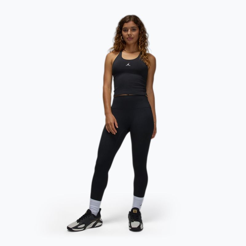 Moteriškos tamprės Jordan Sport Dri-Fit High-Waisted black/white 2