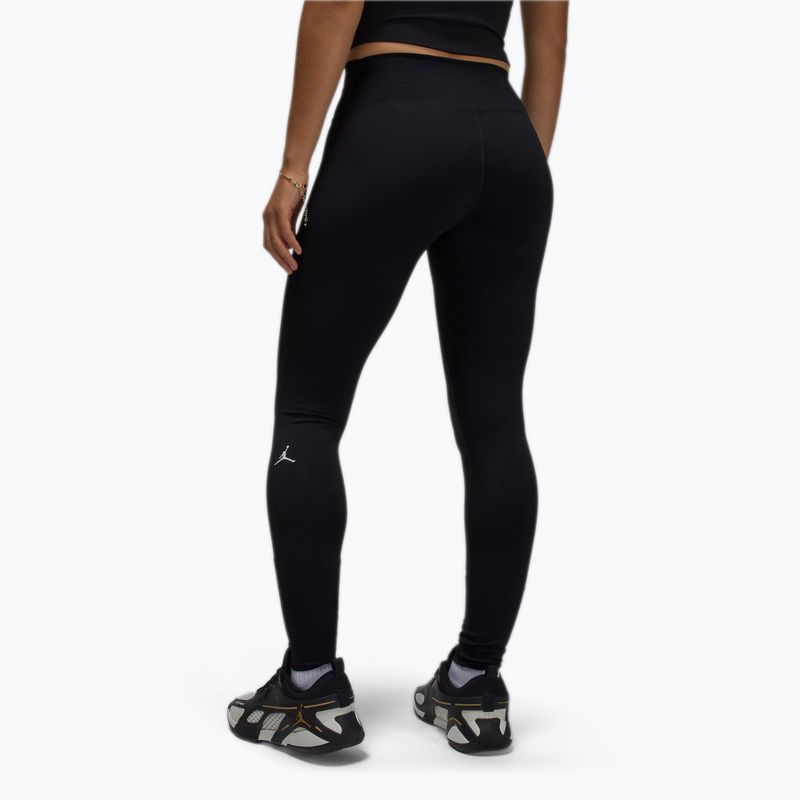 Moteriškos tamprės Jordan Sport Dri-Fit High-Waisted black/white 3