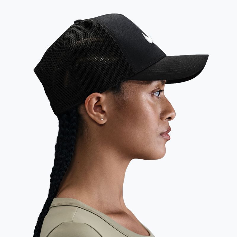 Vyriška kepuraitė su snapeliu Nike Rise Structured Trucker black/black/white 6