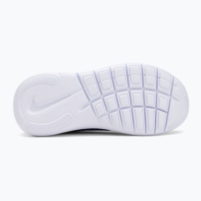 Nike Flex Runner 4 midnight navy/total orange/game royal vaikiški batai 4