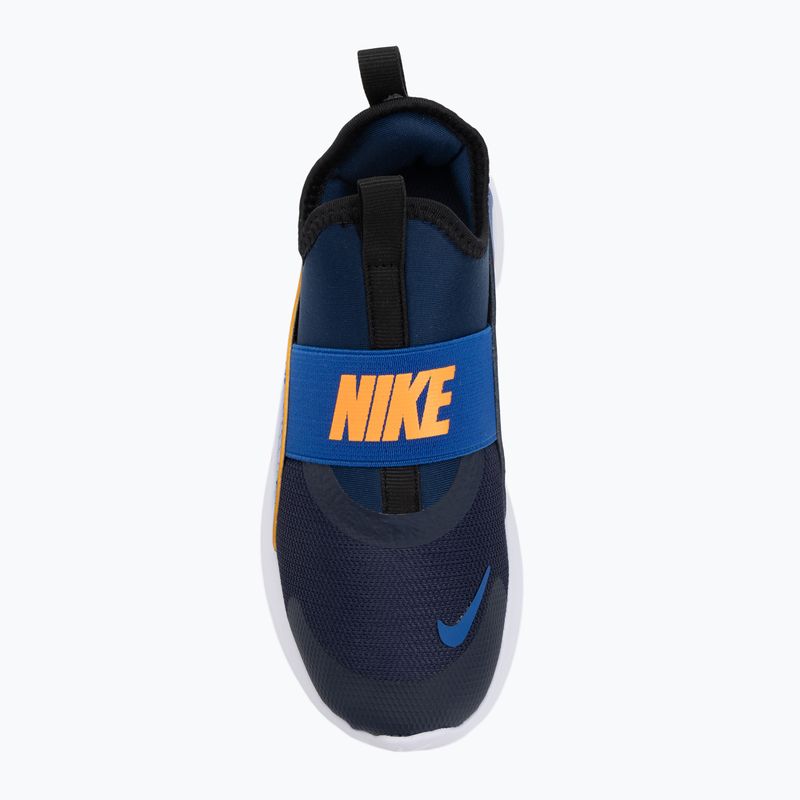Nike Flex Runner 4 midnight navy/total orange/game royal vaikiški batai 5