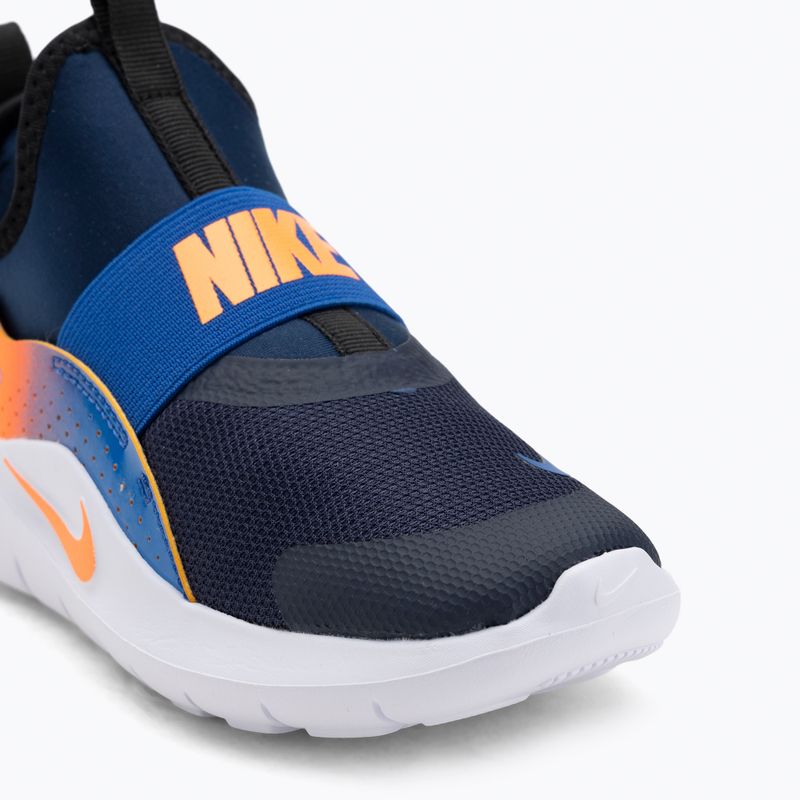 Nike Flex Runner 4 midnight navy/total orange/game royal vaikiški batai 7