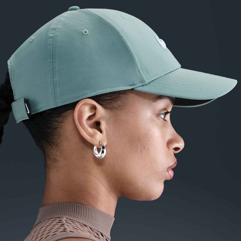 Nike Dri-FIT Club beisbolo kepuraitė su užrašu cannon/white 6
