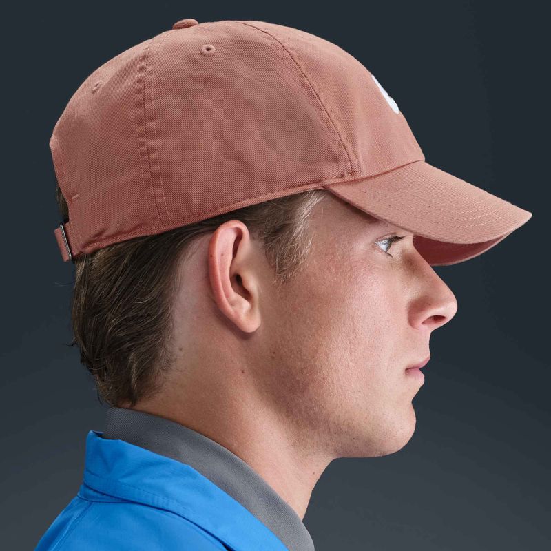 Nike Club Unstructured Futura Wash rose gold/white beisbolo kepuraitė 6