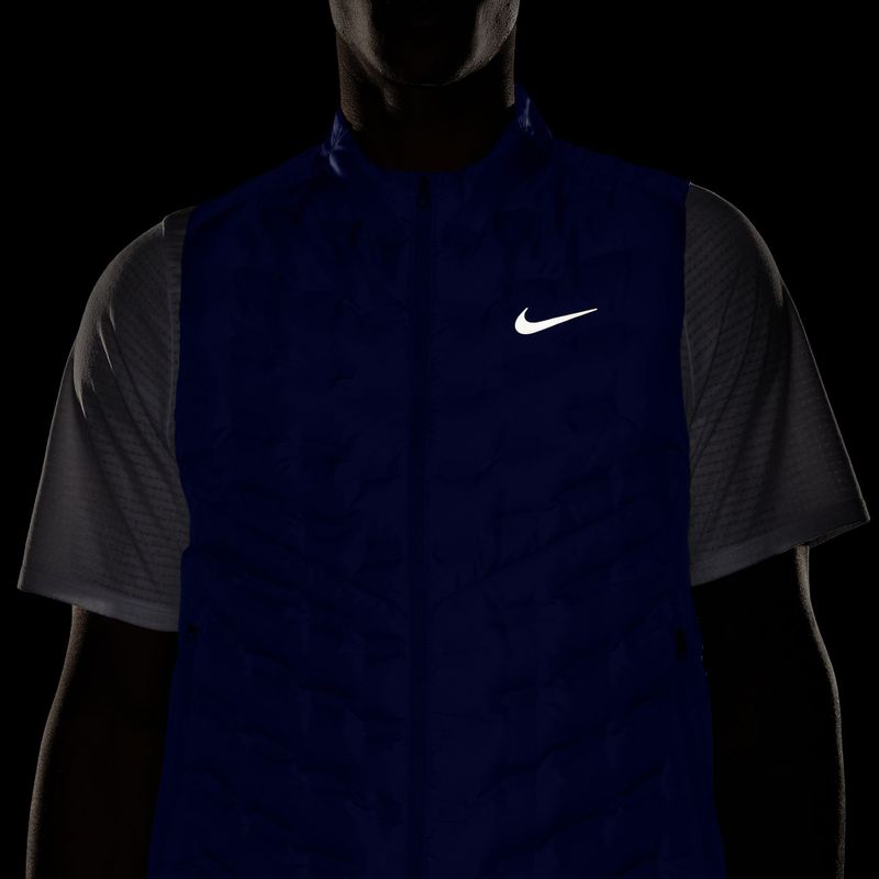 Vyriška bėgimo liemenė Nike Therma-FIT ADV Repel AeroLoft blue void 7