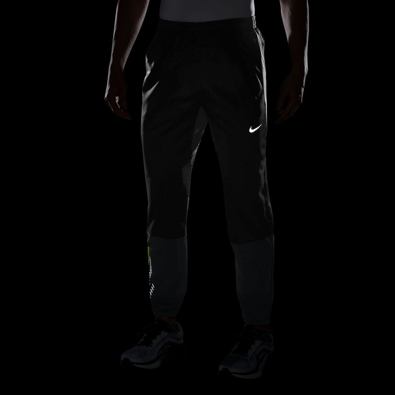 Vyriškos bėgimo kelnės Nike Challenger Therma-Fit Winterized light smoke grey 7